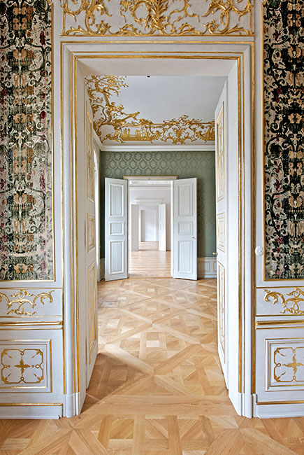 Erzbischöfliches Palais München - Durchblick Kabinetträume