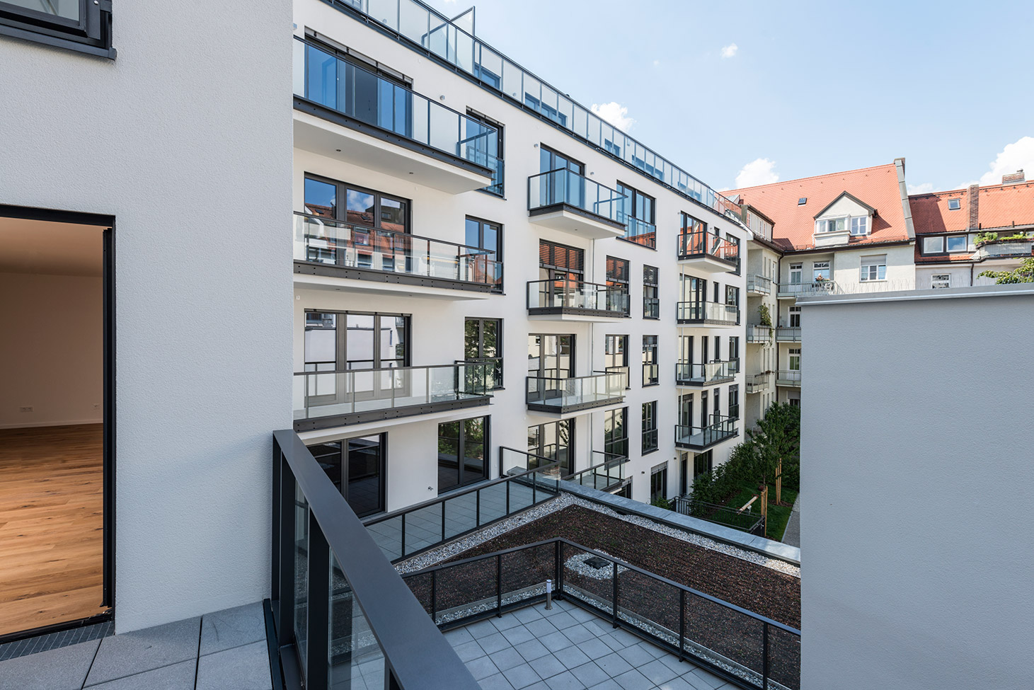 Monaco in München - Hinterhof