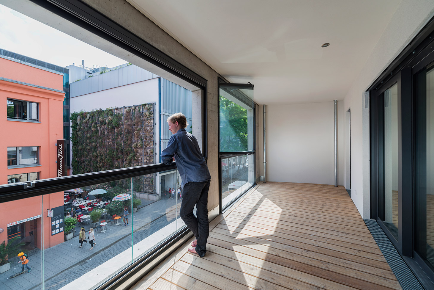 Monaco in München - Balkon