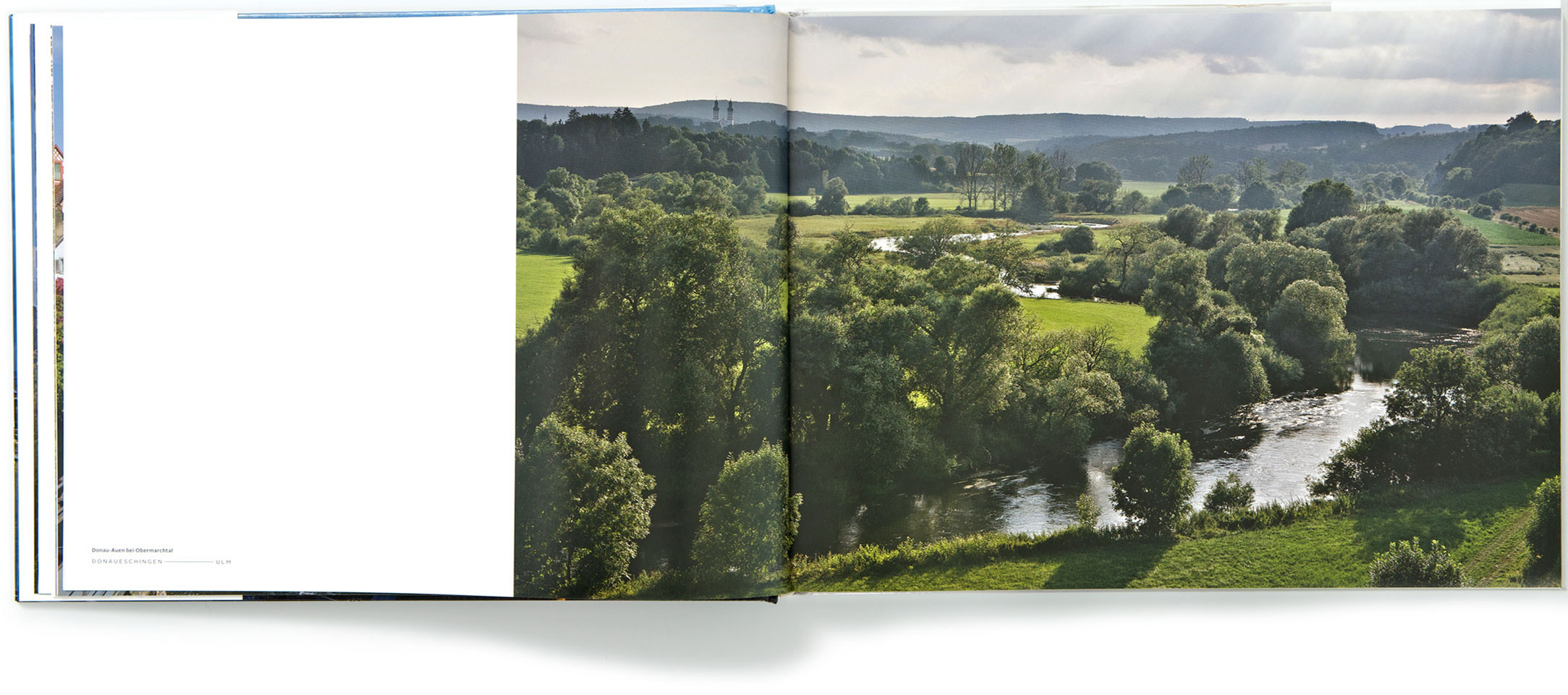 Die Donau - oberes Donautal b. Obermarchtal