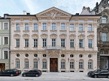 Innenhof Erzbischöfliches Palais München